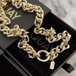 Quay Sale CHUNKY CURB NECKLACE